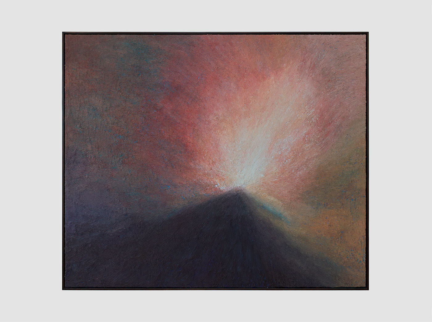 Brice Guilbert, Fournez, 2026. Oil stick on wood, 82 5/8 x 98 3/8 in <br>(210 x 250 cm)